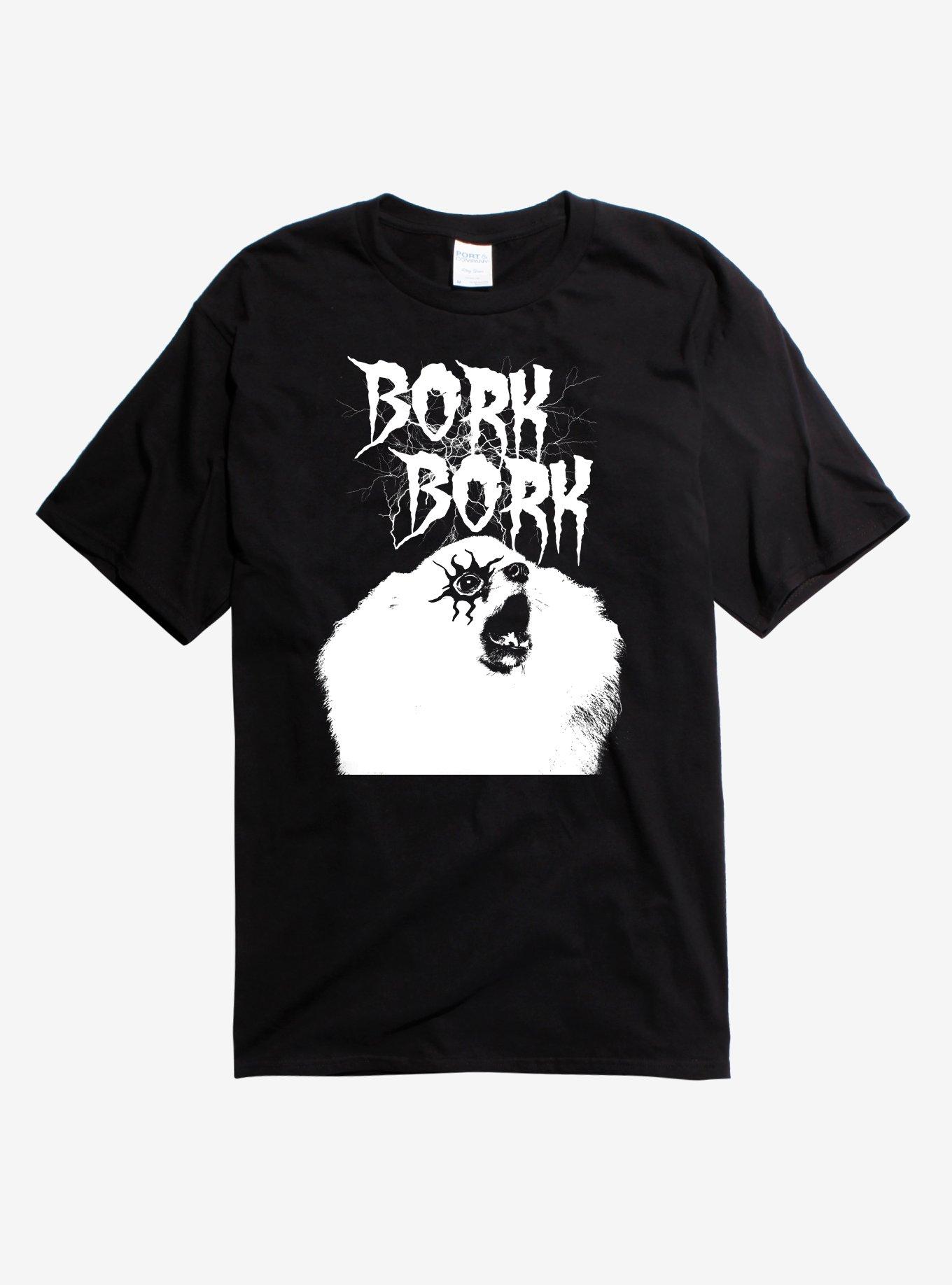 Lightning Bork Bork Dog T-Shirt - BLACK | Hot Topic