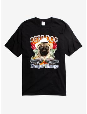 Derp Dog Derpn' Thangs Pug T-Shirt, , hi-res