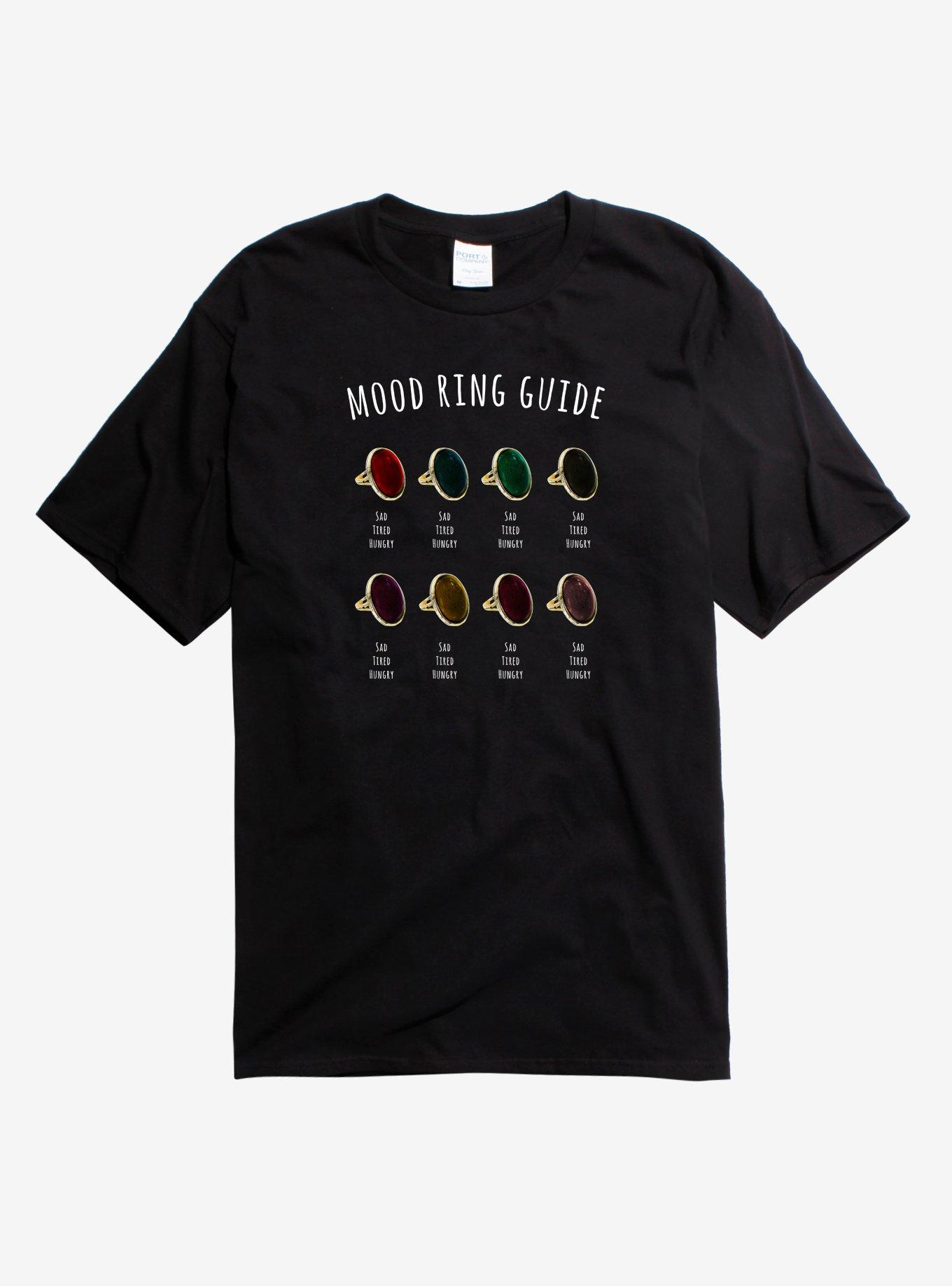 Mood Ring Guide T-Shirt, BLACK, hi-res
