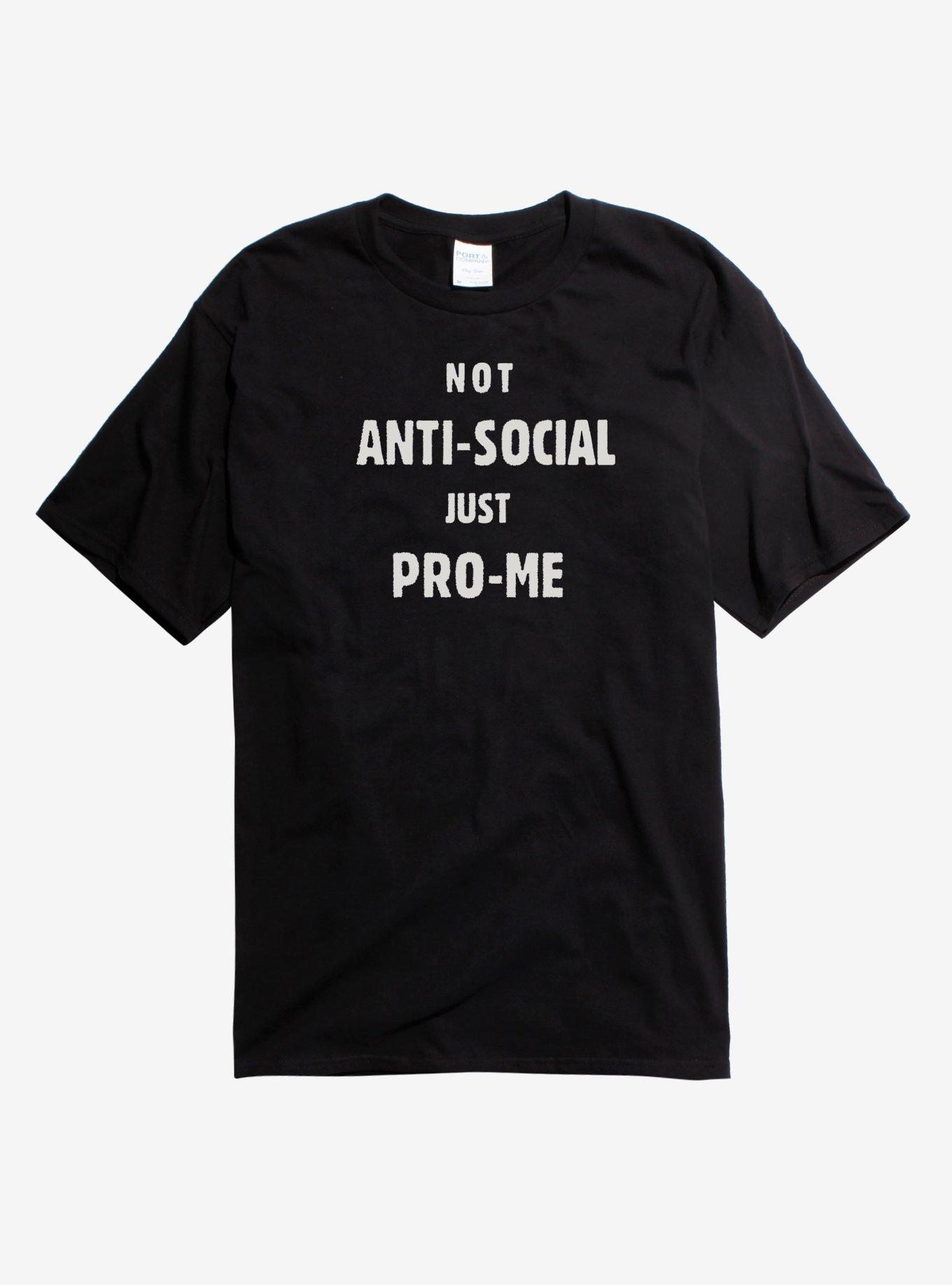 I'm Not Antisocial T-Shirt, , hi-res