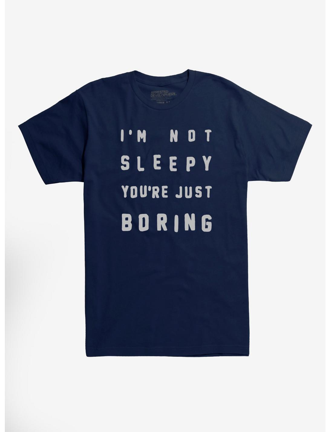 You're Boring T-Shirt, NAVY, hi-res