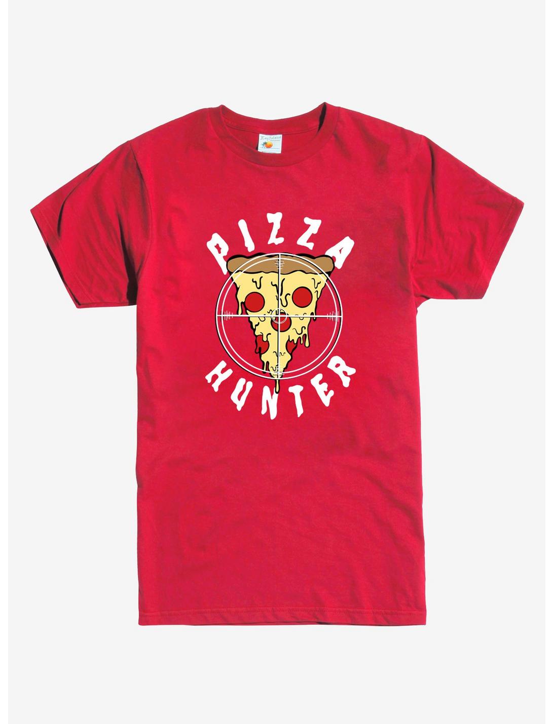Pizza Hunter T-Shirt, RED, hi-res