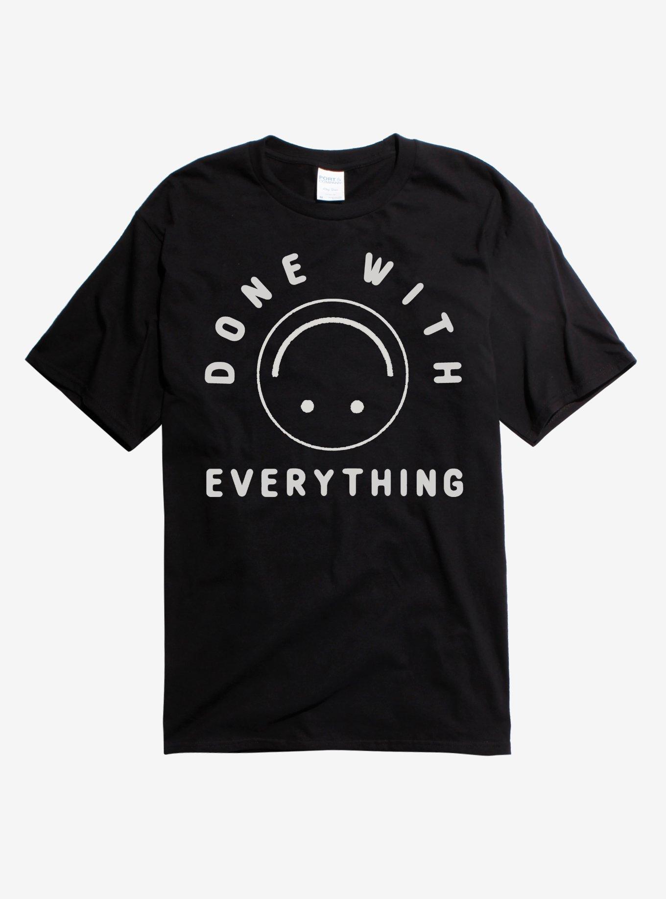 Done With Everything Smile T-Shirt, , hi-res