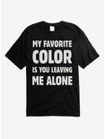 My Favorite Color T-Shirt, BLACK, hi-res