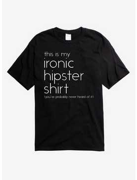 Ironic Hipster Shirt T-Shirt, , hi-res