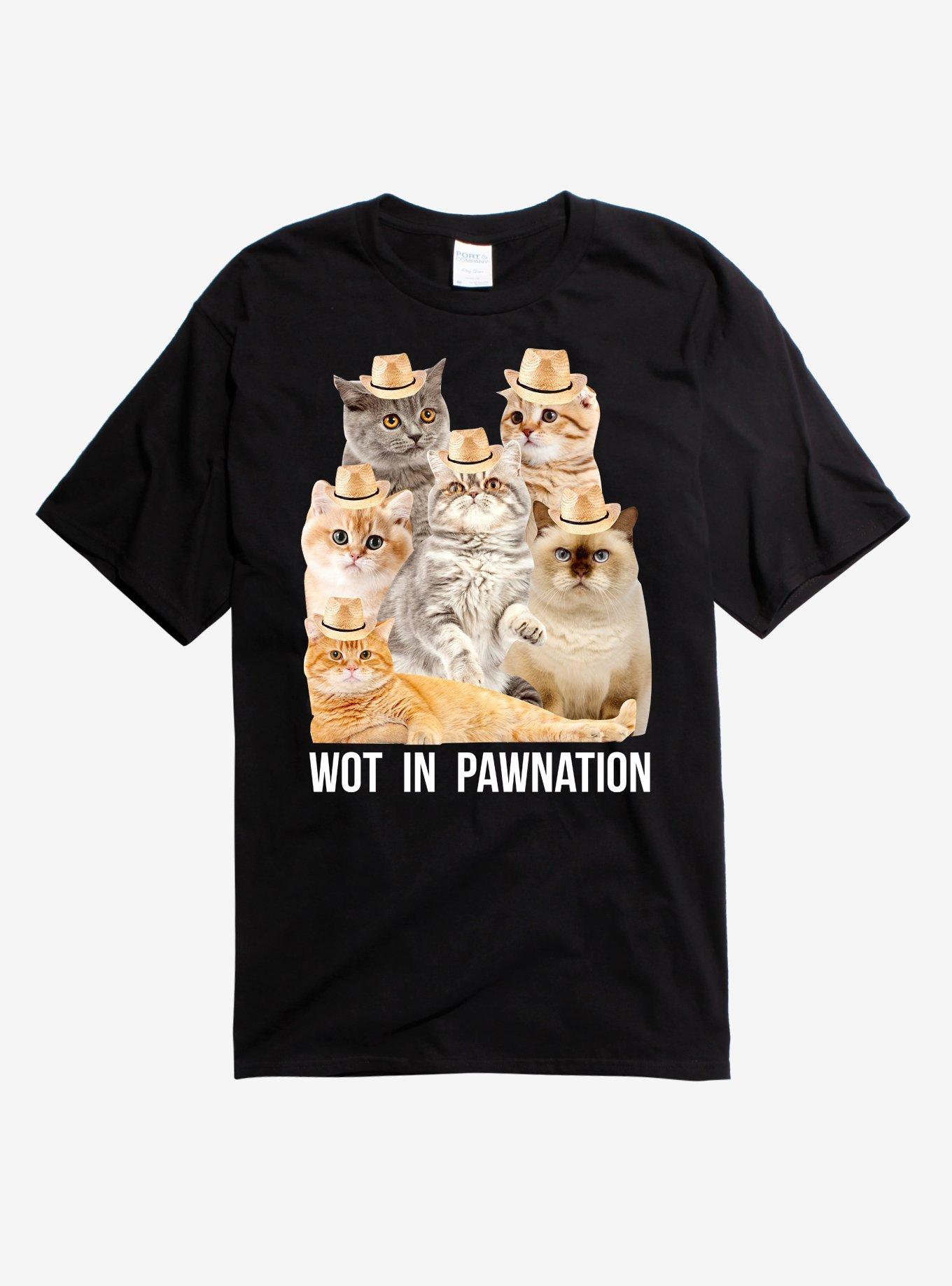 Wot In Pawnation Cats T-Shirt, , hi-res