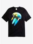 Dogs In Space T-Shirt, BLACK, hi-res