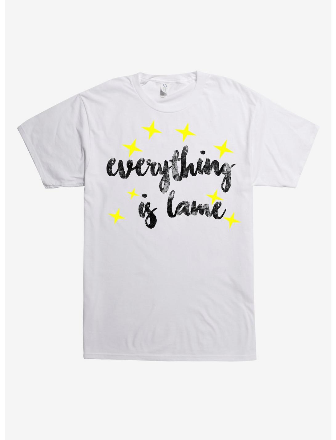 Everything Is Lame T-Shirt, WHITE, hi-res