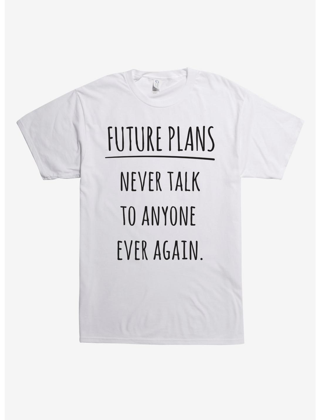 Future Plans T-Shirt, WHITE, hi-res