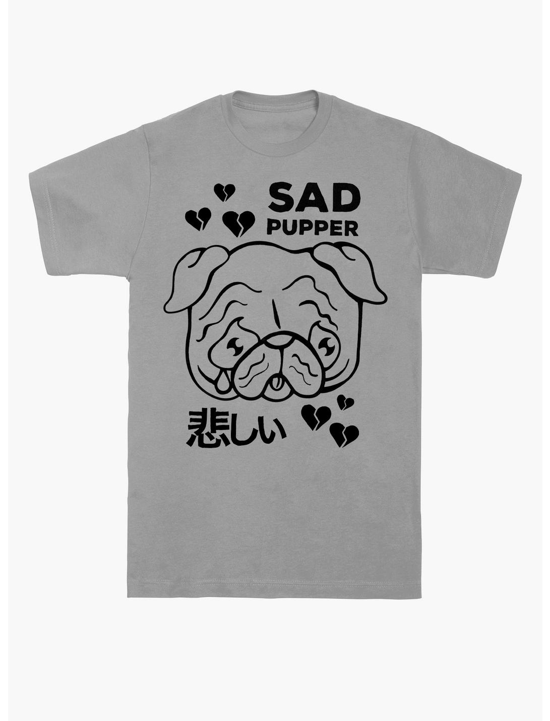 Sad Pupper T-Shirt, SILVER, hi-res