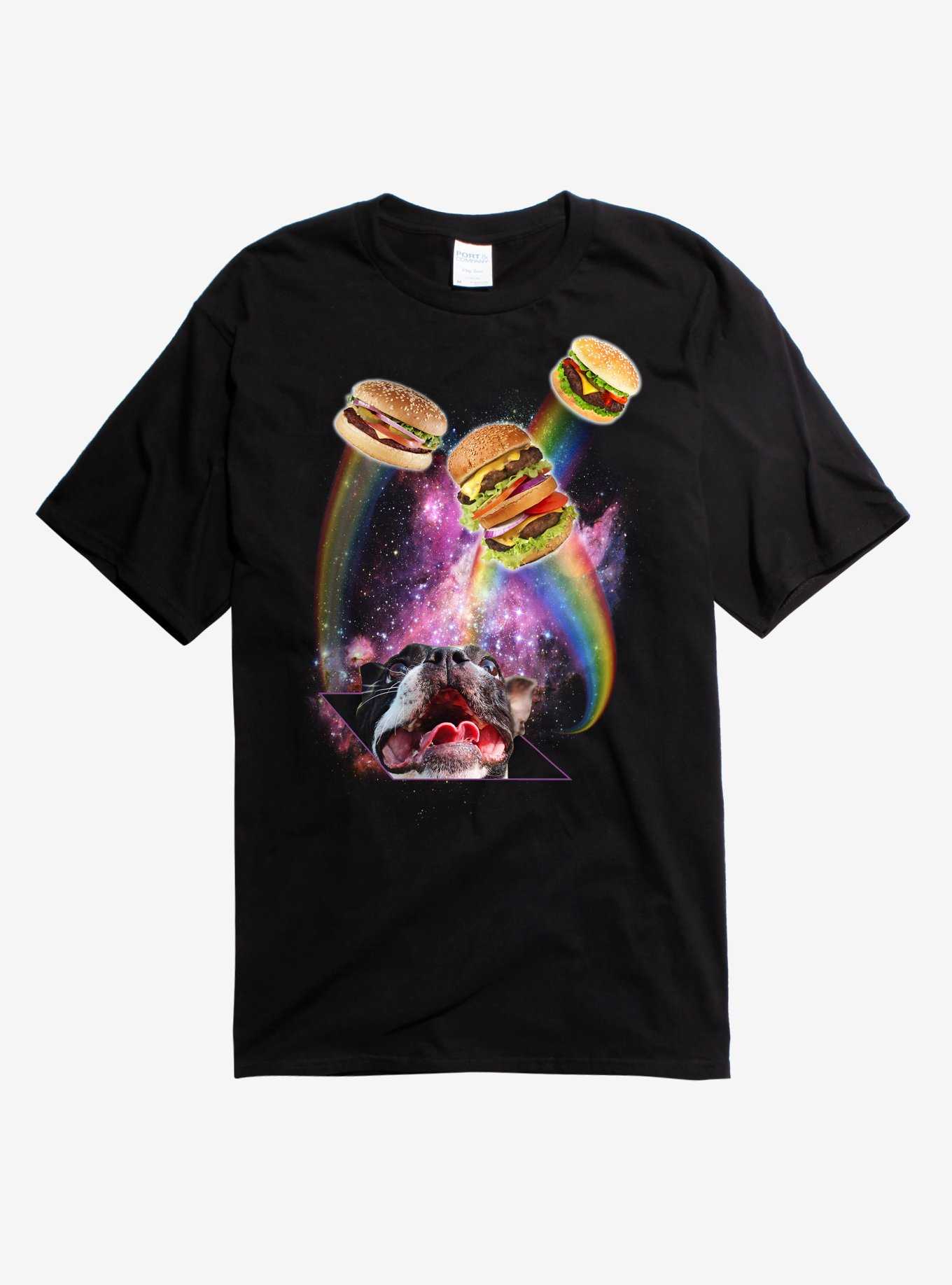 Burger Dog Galaxy T-Shirt, , hi-res