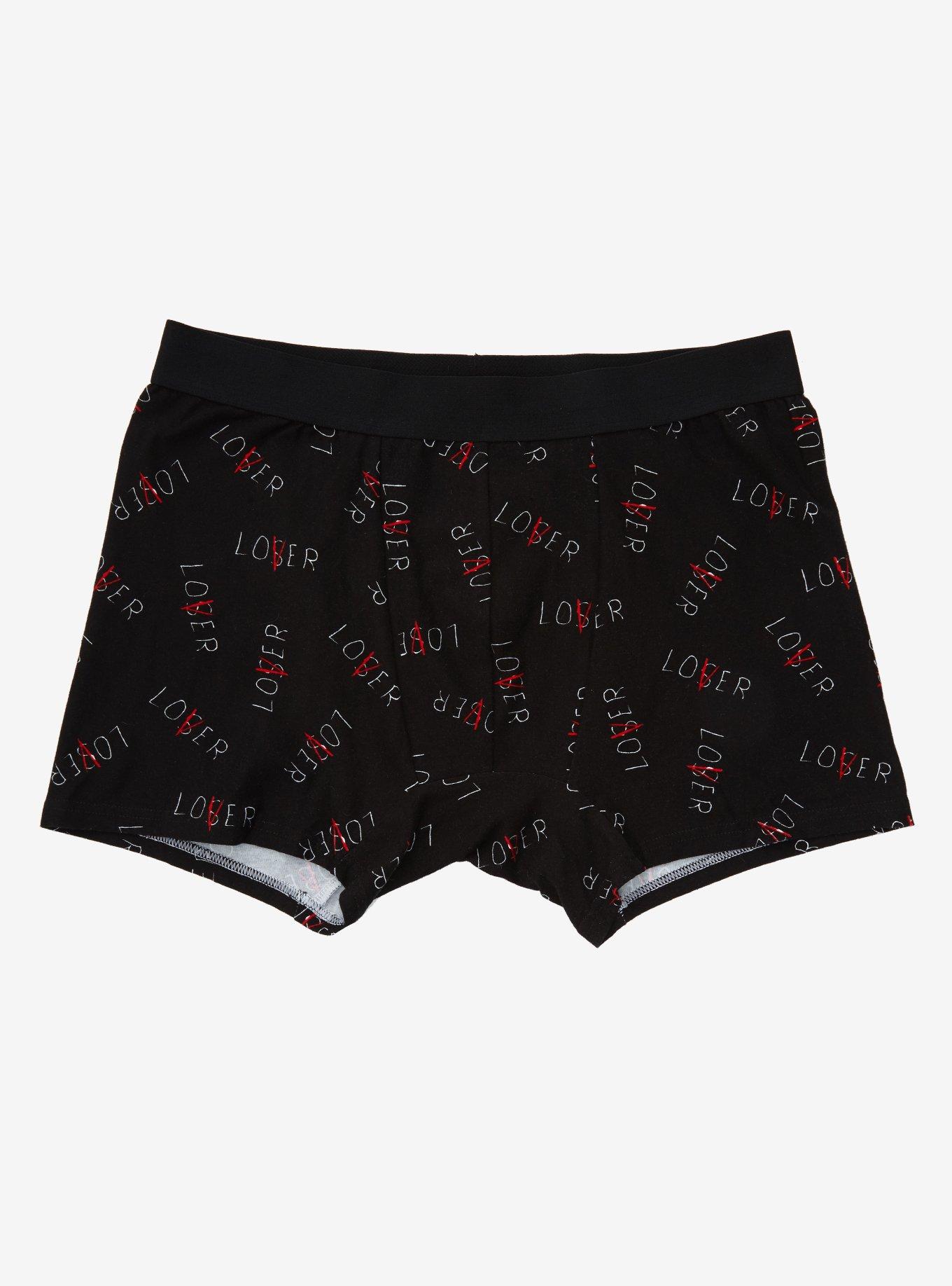 Men's Hell No Kitty - Hello Kitty Parody Boxer Briefs Underwear