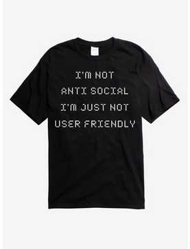 I'm Not Anti Social T-Shirt, , hi-res
