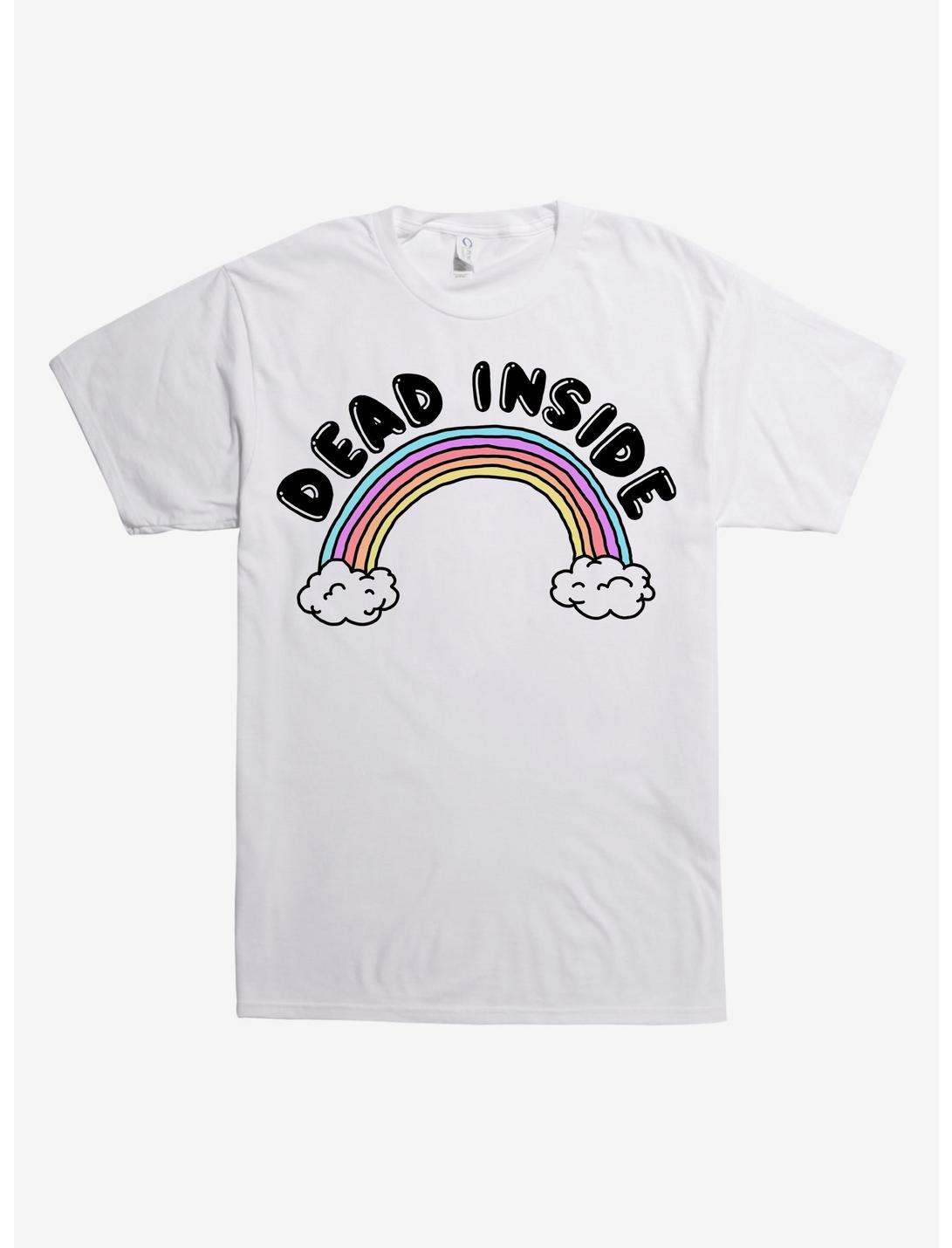 Dead Inside T-Shirt, WHITE, hi-res