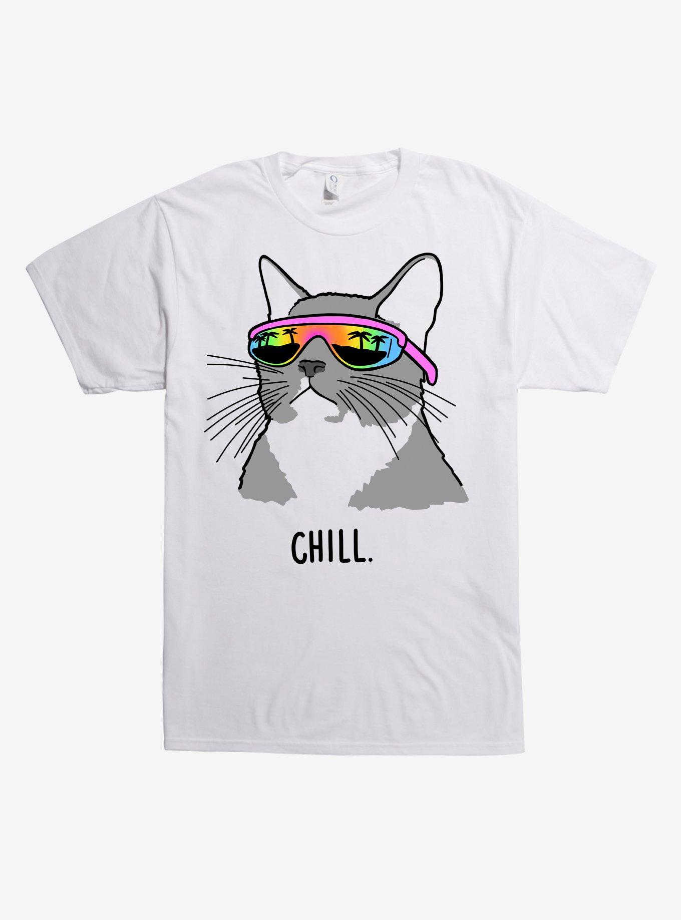 Chill Cat T-Shirt, , hi-res
