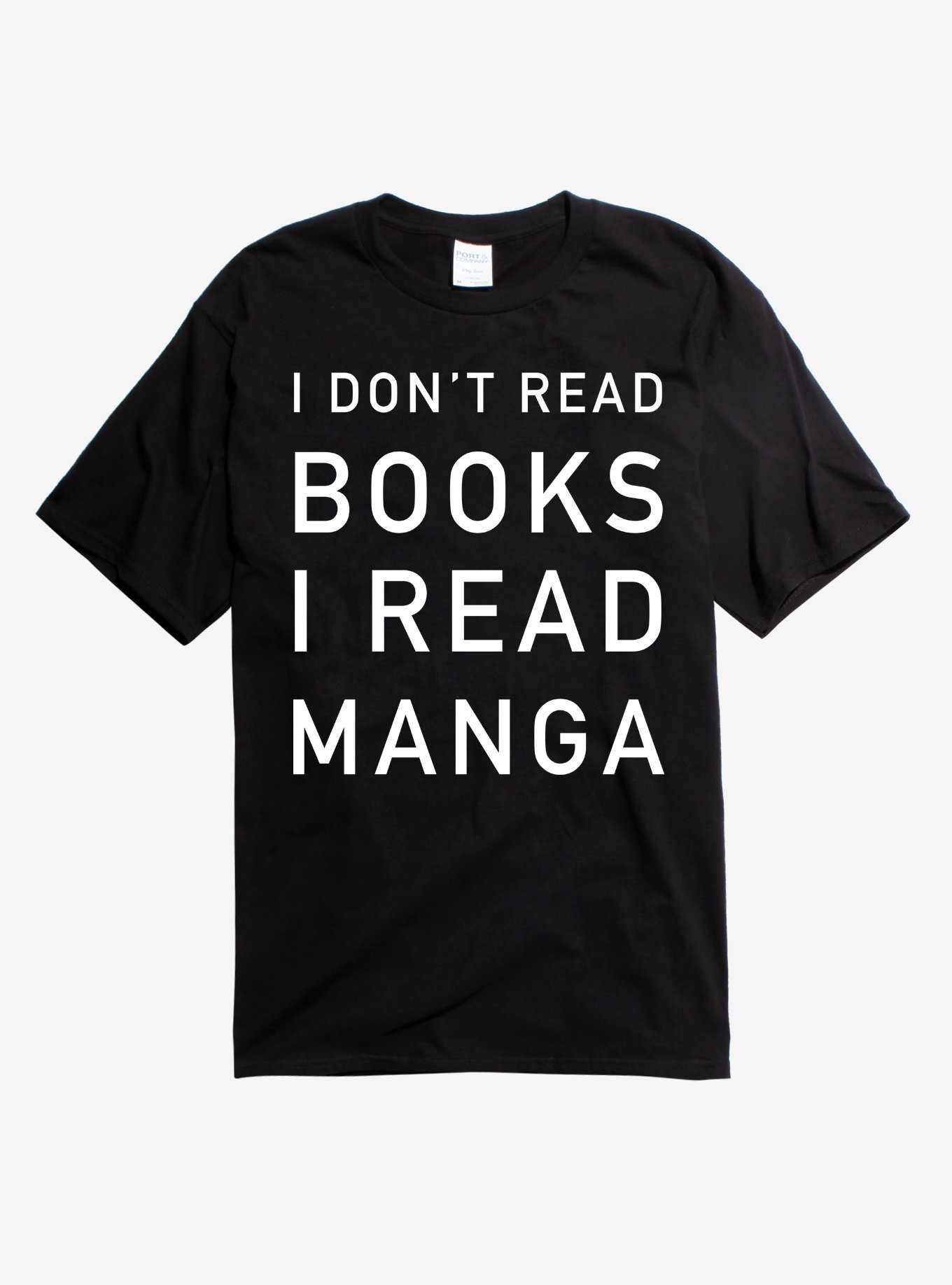 I Read Manga T-Shirt, , hi-res