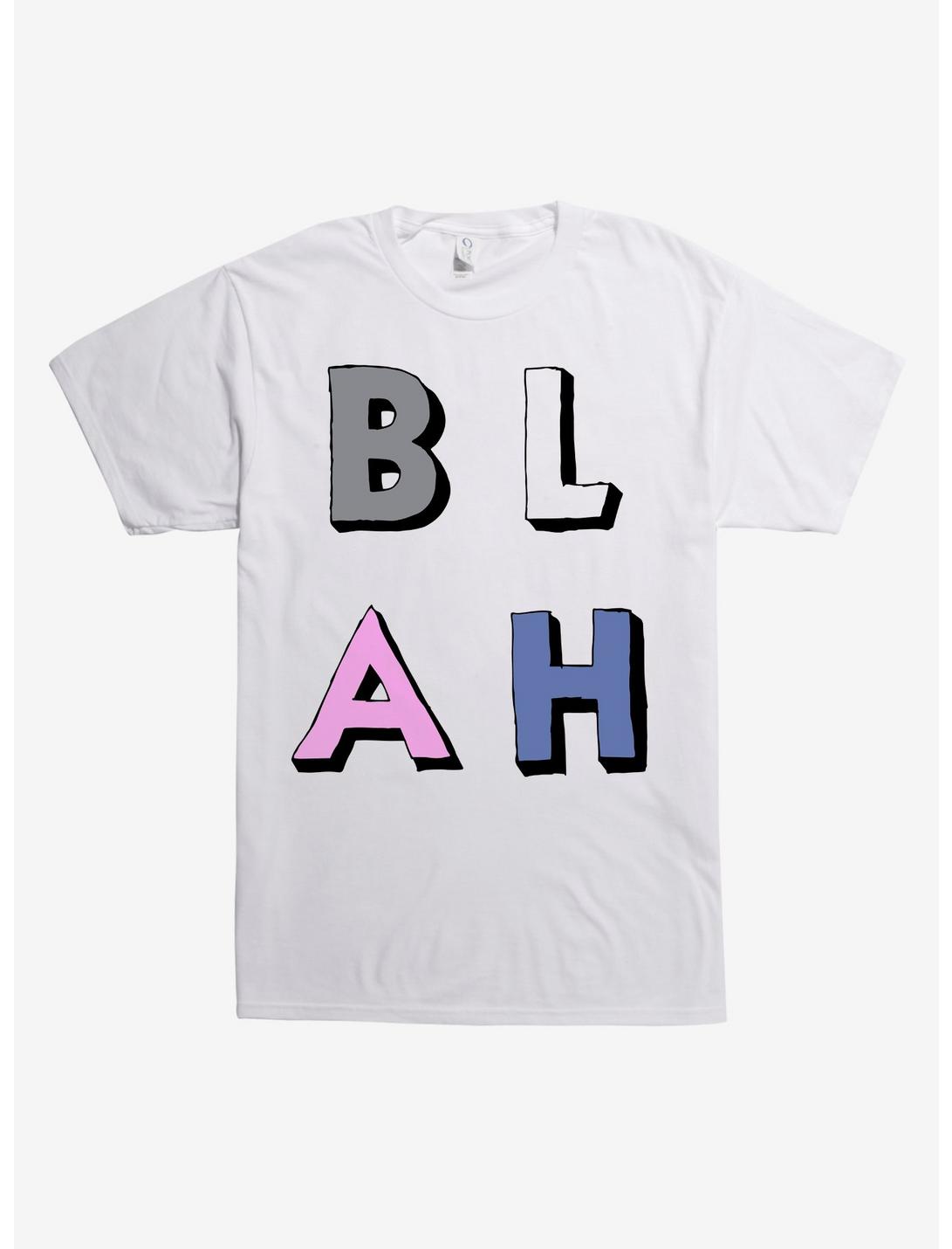 Blah T-Shirt, WHITE, hi-res