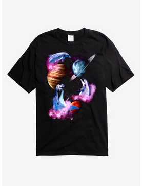 Dolphins Galaxy T-Shirt, , hi-res