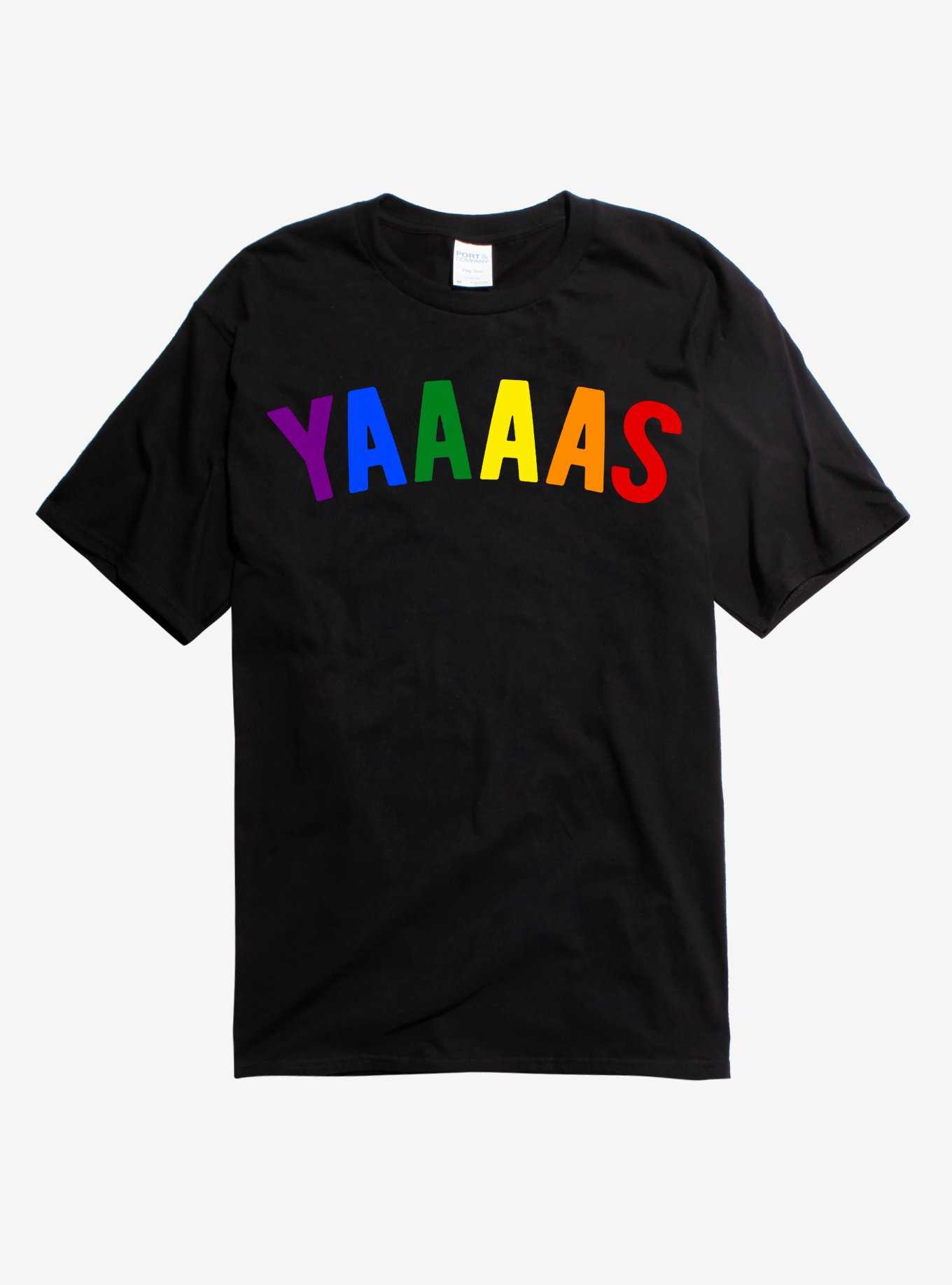 Yaaaas Pride T-Shirt, , hi-res