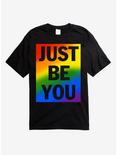 Just Be You Pride T-Shirt, BLACK, hi-res