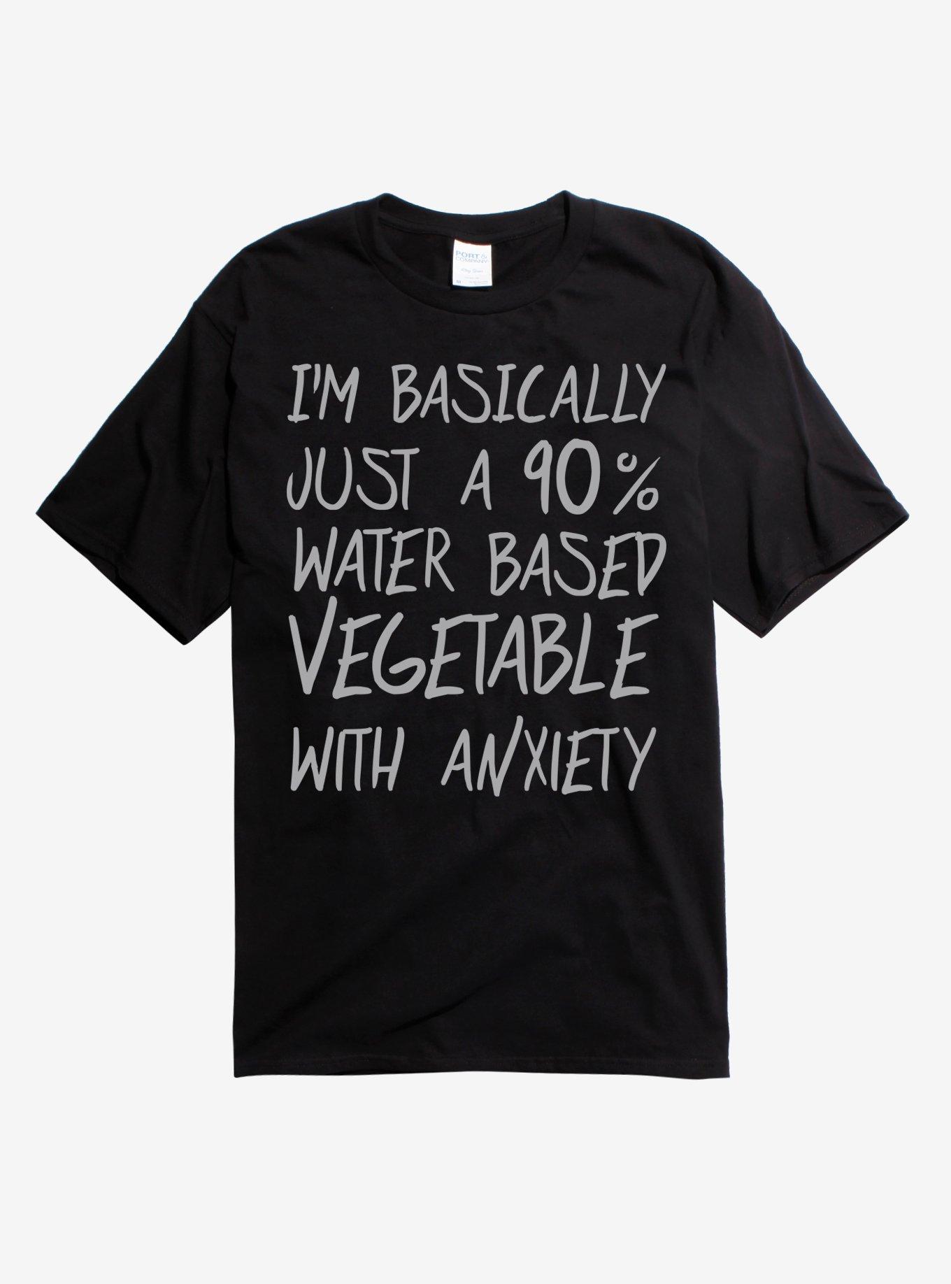 Water Based Vegetable T-Shirt, BLACK, hi-res