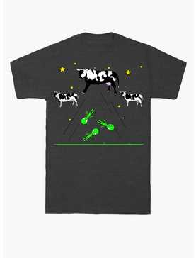 Cow And Alien Invasion T-Shirt, , hi-res