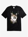 Dog Deer T-Shirt, BLACK, hi-res