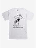 Haters Can't See Me Giraffe T-Shirt, WHITE, hi-res