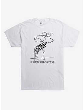 Haters Can't See Me Giraffe T-Shirt, , hi-res