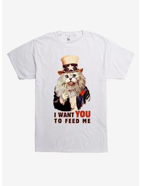 I Want You To Feed Me Cat T-Shirt, , hi-res