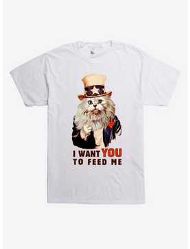 I Want You To Feed Me Cat T-Shirt, , hi-res