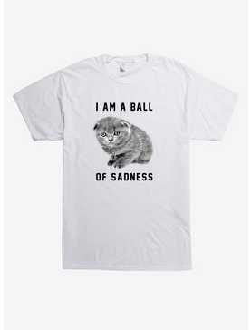 Ball Of Sadness Kitty T-Shirt, , hi-res
