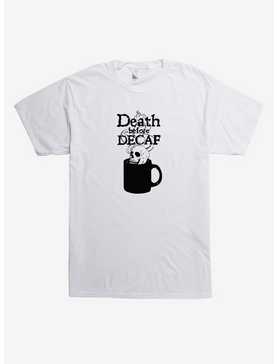 Death Before Decaf T-Shirt, , hi-res