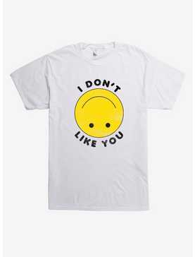I Don't Like You Smile Face T-Shirt, , hi-res