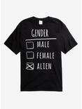 Alien Gender T-Shirt, BLACK, hi-res