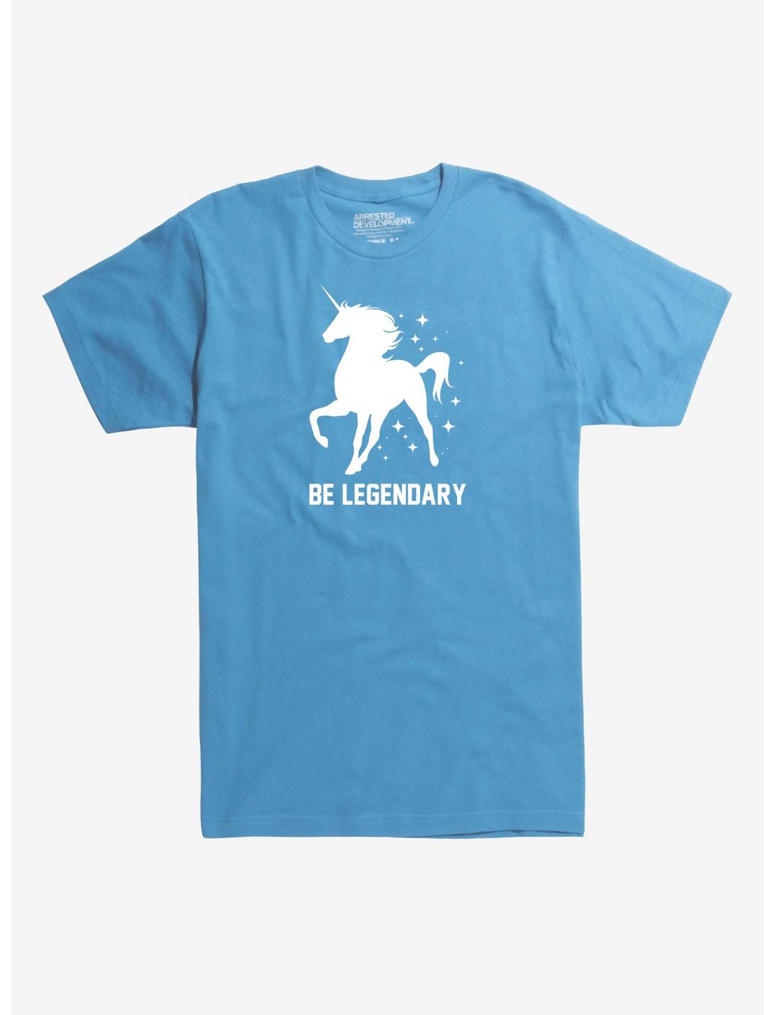 Be Legendary Unicorn T-Shirt, CARRIBEAN BLUE, hi-res