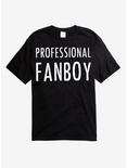 Professional Fanboy T-Shirt, BLACK, hi-res