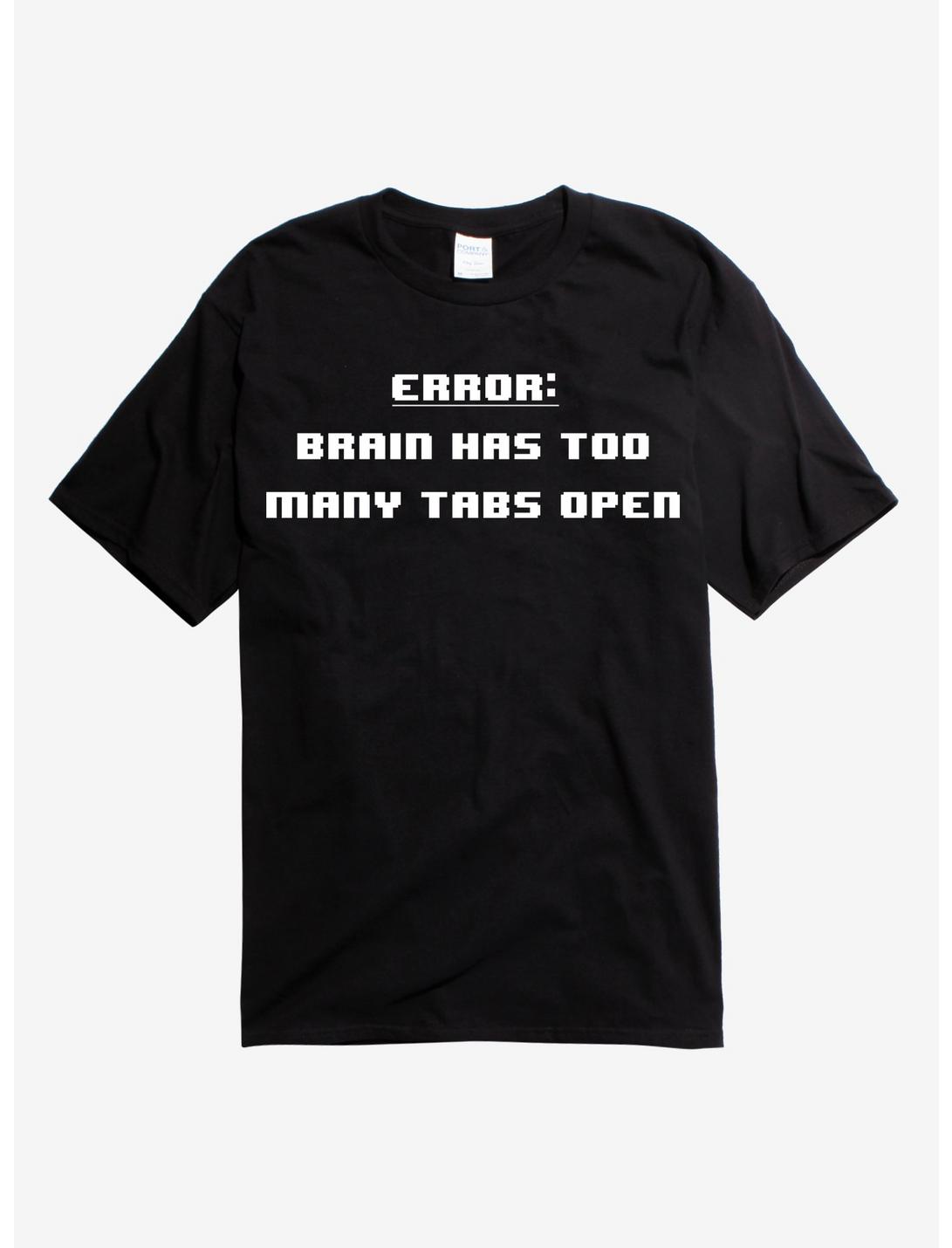 Error T-Shirt, BLACK, hi-res