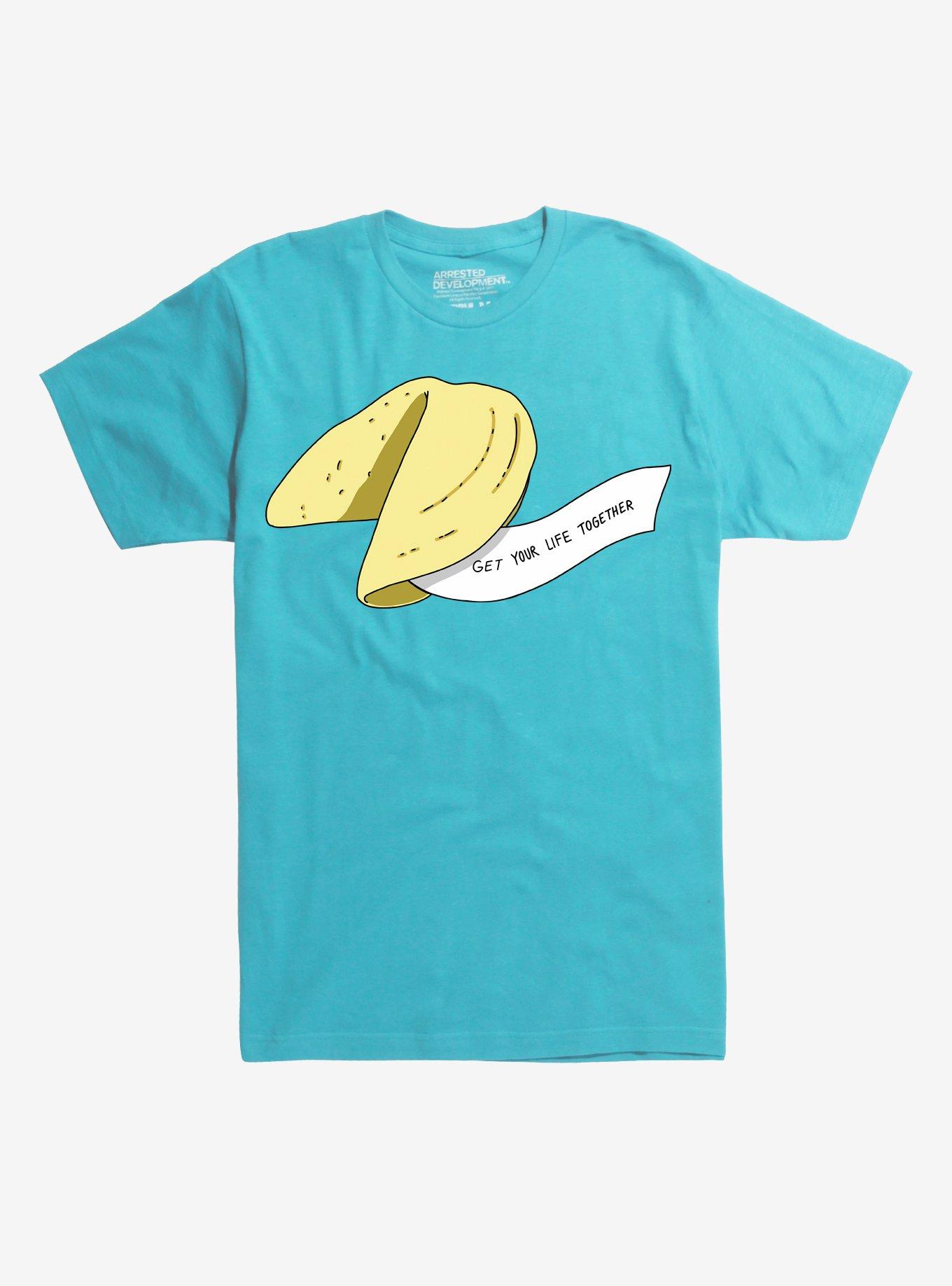 Fortune Cookie T-Shirt, CARRIBEAN BLUE, hi-res