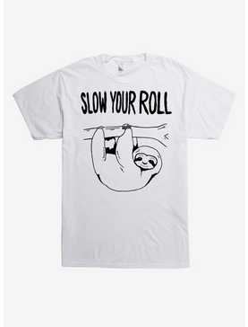 Slow Your Roll Sloth T-Shirt, , hi-res