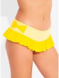 Disney Beauty And The Beast Belle Ruffle Swim Bottoms, YELLOW, hi-res