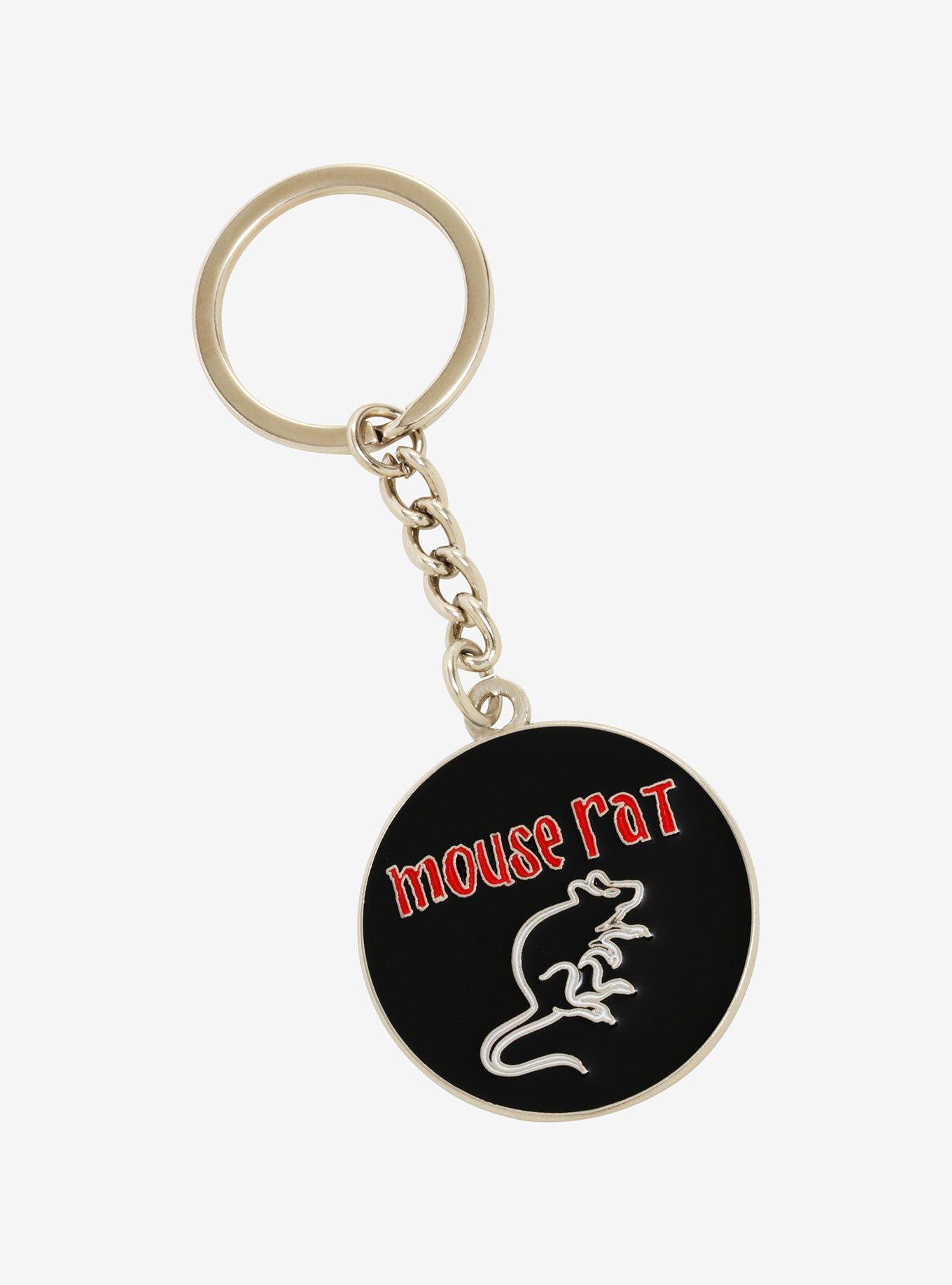 Parks And Recreation Mouse Rat Key Chain, , hi-res