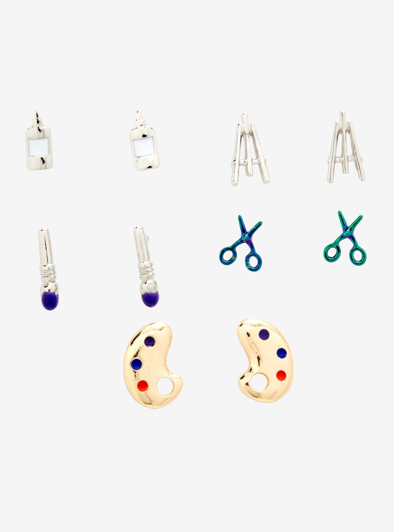 Art Supplies Earring Set, , hi-res