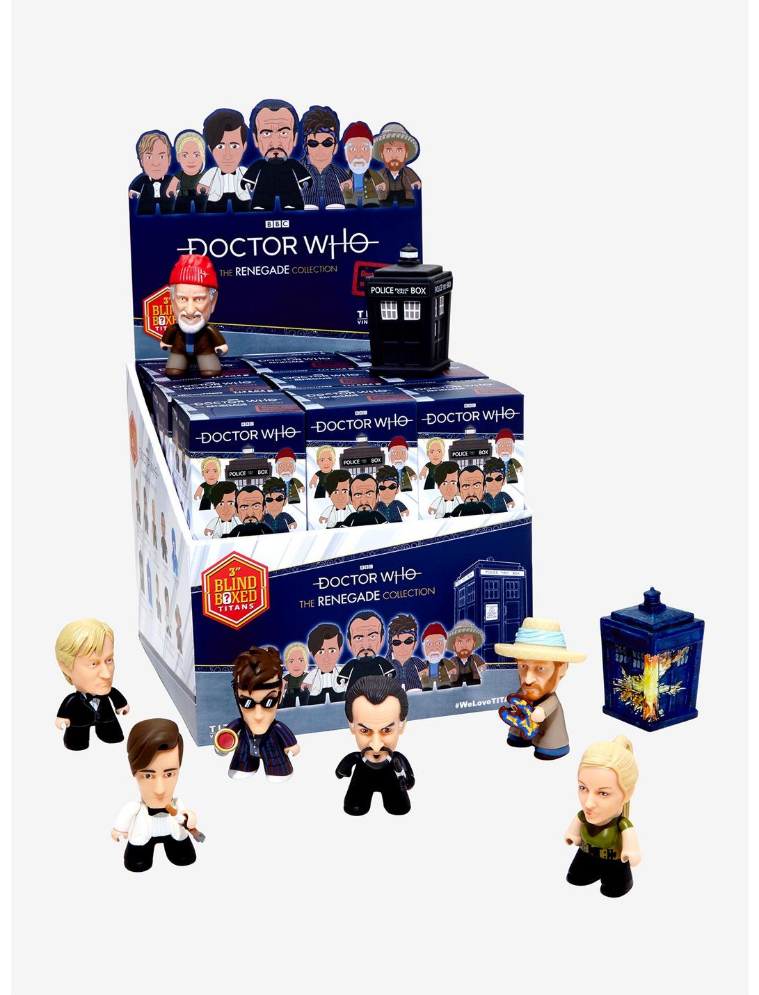 Doctor Who The Renegade Collection Titans Blind Box Vinyl Figure, , hi-res