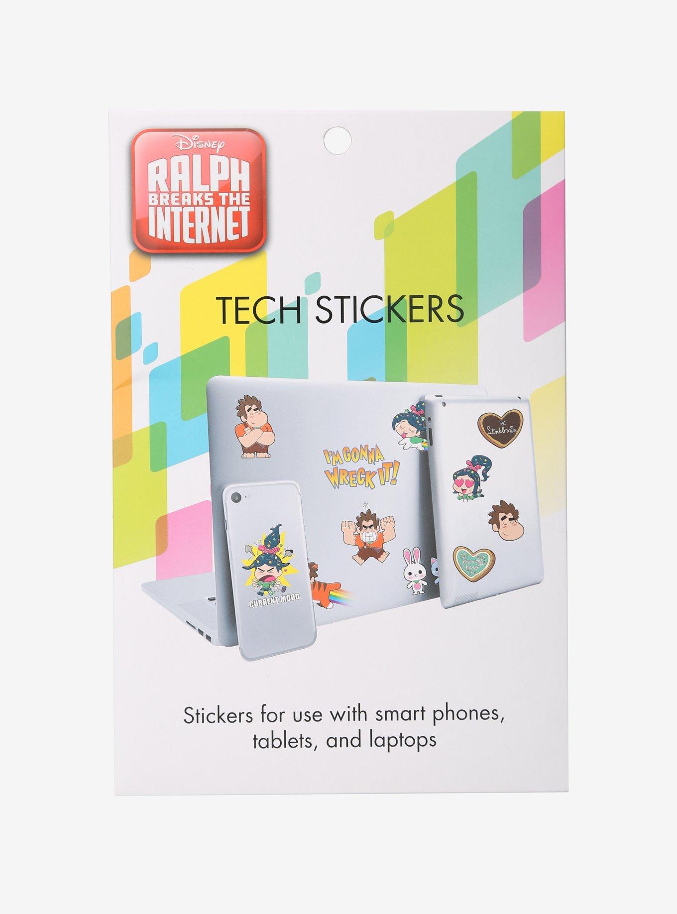 Disney Ralph Breaks The Internet Tech Stickers | Hot Topic