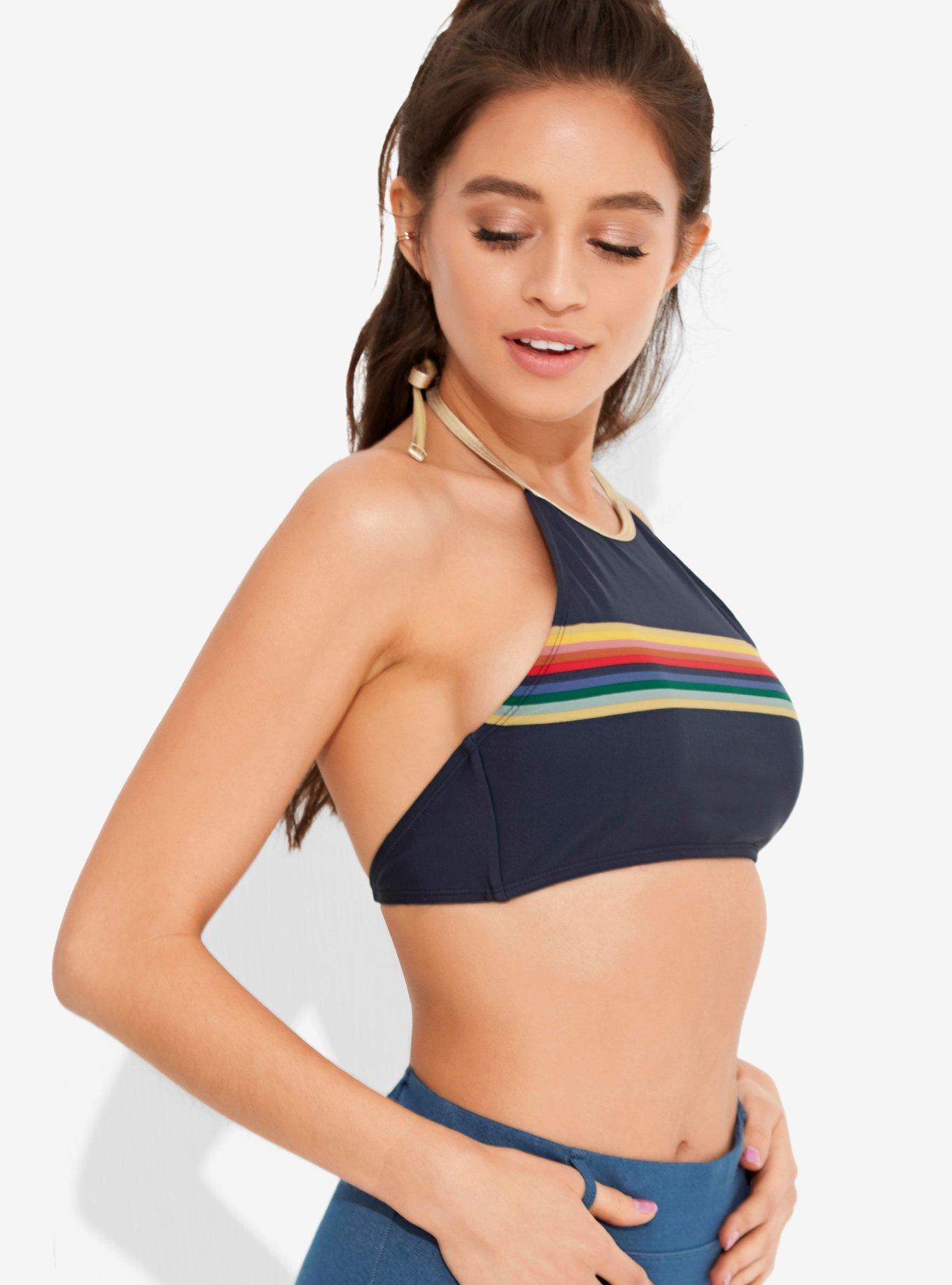 Her Universe Doctor Who Thirteenth Doctor Halter Swim Top, MULTI, hi-res