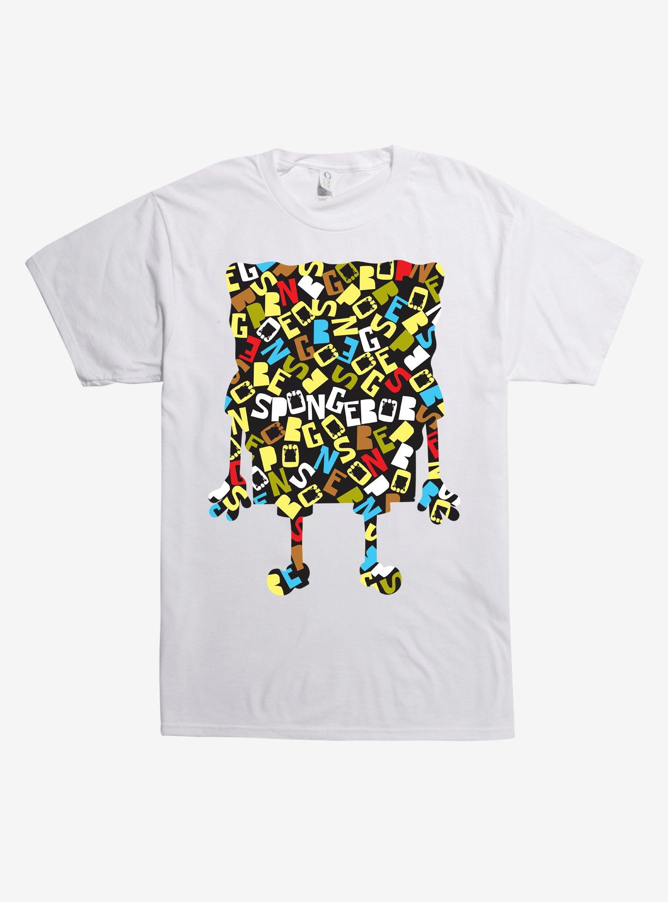 SpongeBob SquarePants Script Outline T-Shirt | Hot Topic