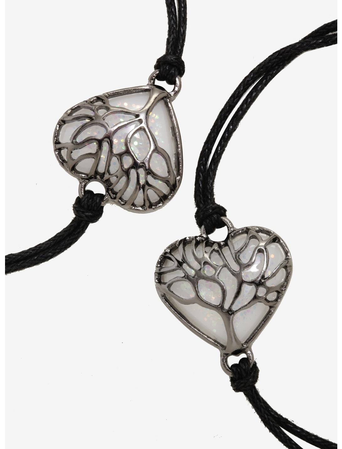 Tree Of Life Heart Opal Best Friend Bracelet Set, , hi-res
