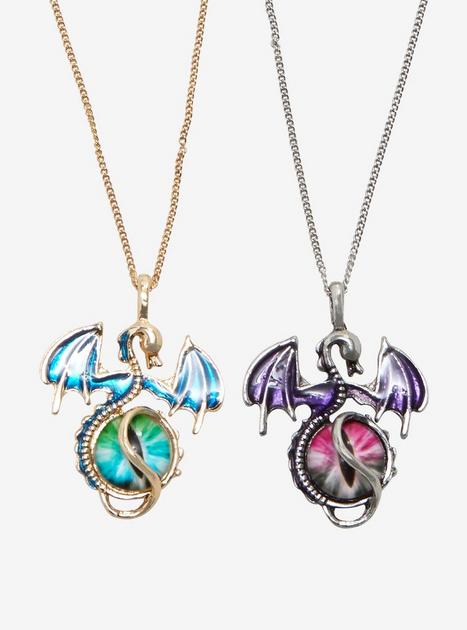 Dragon Eye Best Friends Pendant Necklace Set | Hot Topic