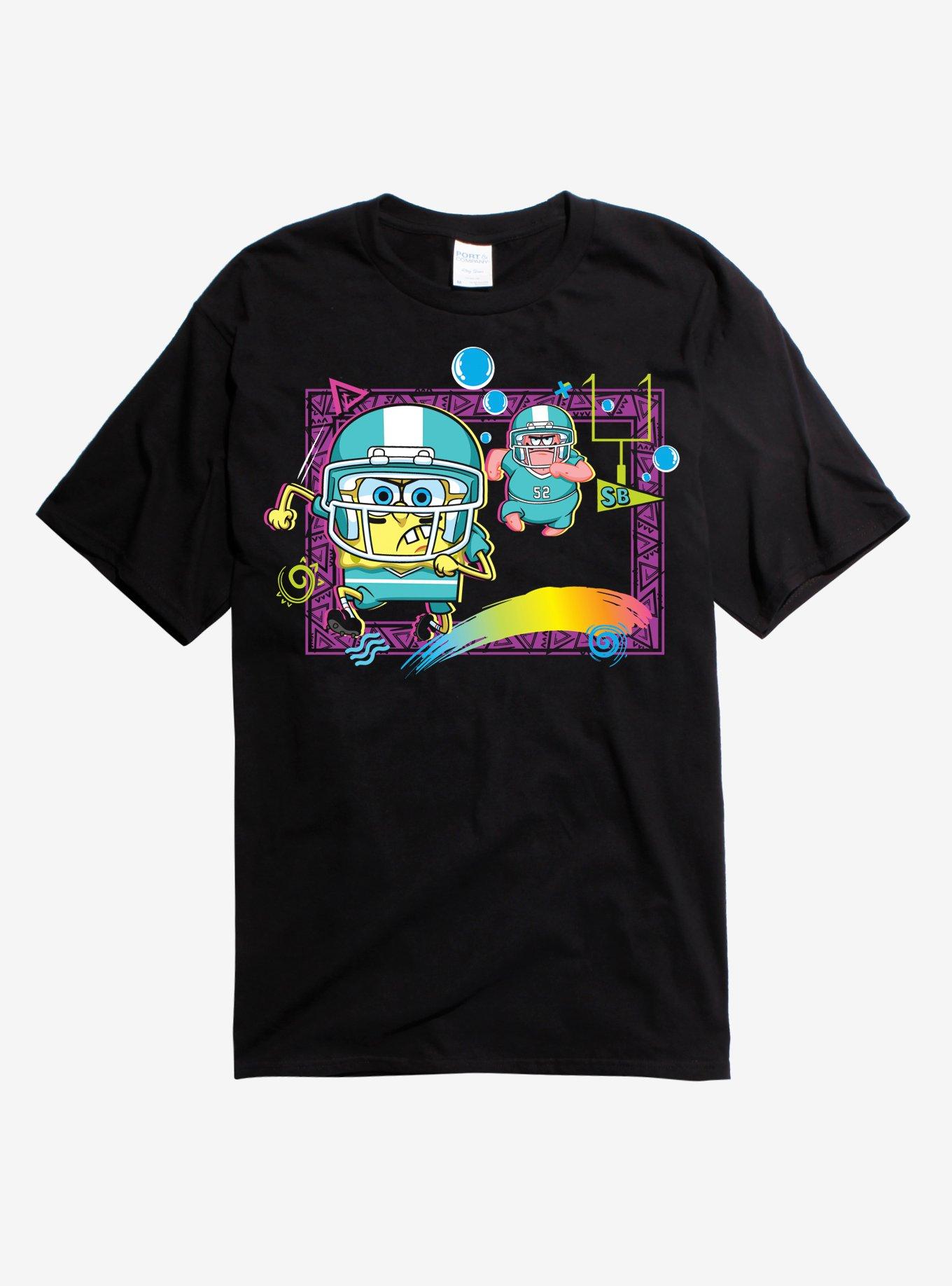 90s SpongeBob Football T-Shirt, , hi-res